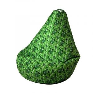 Go Gift Pouf XXL Minecraft - un pouf confortable pour les jeux