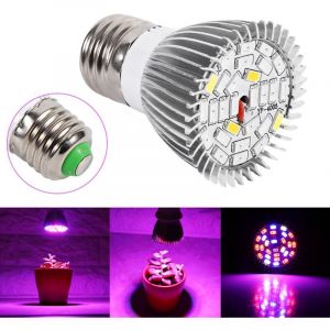 Sjlerst - 5W E27 led élèvent la pleine ampoule de spectre d'ampoule pour des plantes d'intérieur végétal Veg fleur pour Jardin 28 Leds