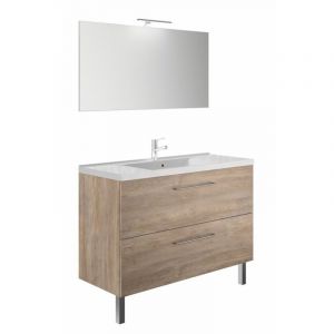 CAREA - Concept plan vasque + meuble tiroirs LUNEA 120 cm