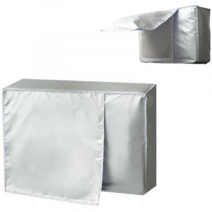 Housse de protection pour climatiseur - avec couvercle d'a&eacute;ration - pour unit&eacute;s ext&eacute;rieures de climatiseur - &Eacute;tanche - 105 x 40 x 75 cm