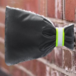 Couvercle antigel pour robinet noir 15 x 21 cm, 1 pi&egrave;ce, antigel, &eacute;tanche, isolation &eacute;paisse, robinet chaud, antigel &eacute;pais