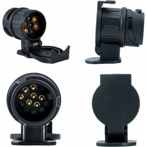 Adaptateur De Remorquage 13 &Agrave; 7 Broches, Prise De Remorquage De Barre De Remorquage &Eacute;tanche, Adaptateur De Remorque 12V