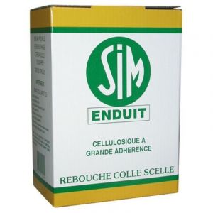 BMSIM01 enduit sim l'authentique en 1 kg, blanc - Bemr