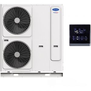 Carrier - Pompe à chaleur Air / Eau monobloc AquaSnap avec appoint électrique 12 kW Monophasé