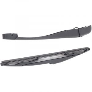 ZDETGU Bras d'essuie-glace Arri&egrave;re Premium pour 206 106 306 207 208 et C3 Saxo - Performance Silencieuse