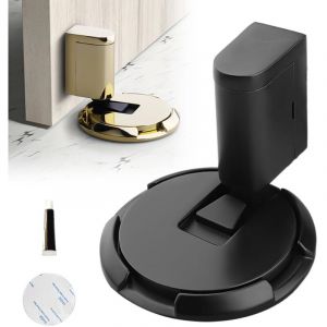 Cale Porte Bloc Porte, 2025 Butee de Porte Stop Porte, Magn&eacute;tique en M&eacute;tal But&eacute;e de Porte, Arret de Porte Magn&eacute;tique Arr&ecirc;t de Porte en M&eacute;tal, But&eacute;e