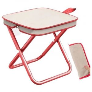 Chaise Pliante Camping, Chaise Camping,Si&egrave;ge de Camping Portable Acier Acier Inoxydable Plus &eacute;pais Convient pour Le Camping et la Randonn&eacute;e,