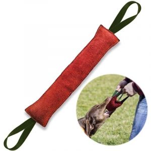 Boudin Chien, Boudin Mordant Chien Indestructible, 40 cm, avec 2 Anses, Jouet pour Chien en Tuyaux De Lance &Agrave; Incendie, Extra Robuste Boudin &Agrave; Mordre