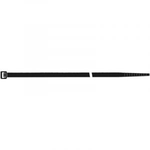 FP - sapiselco 100x attaches-câbles longueur 100 mm largeur 2,5 mm noir résistant aux uv - SEL.UV.202