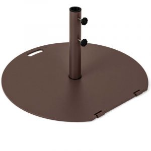 Pied de parasol a roulettes 23 kg compatible avec mats de 4150 mm