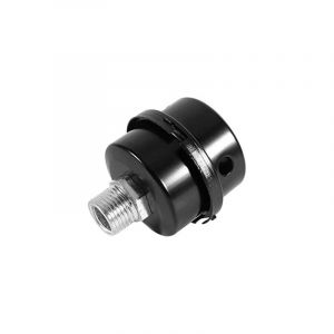 Filtre Silencieux pour Compresseur d'Air,Silencieux filetés Filtres à air Silencieux pour connecteurs de compresseur sans huile(1/2' Filetage 20mm)