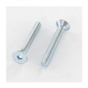 Vis métaux fhc tête fraisée empreinte hexagonale creuse M6X45 Filetage total Classe 10.9 Clé de 4 HC4 Z-200 pièces