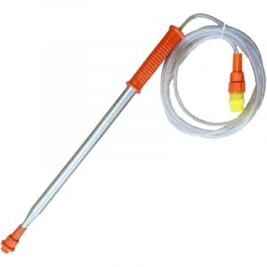 Perche t&eacute;lescopique en acier inoxydable pour pulv&eacute;risateur de jardin &eacute;lectrique. Rallonge robuste et facile &agrave; assembler pour brumisation et arrosage