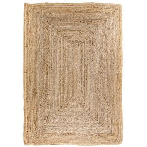 Ebuy24 - Broom Tapis 240x180 cm, en jute, teinte naturelle.