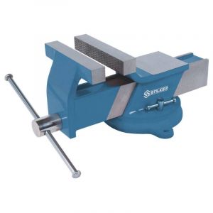Etau acier m&acirc;choires 125mm tournant Stilker S15750