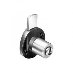Meroni - serrure verticale a appliquer pour les meubles cylindriques 16,5 x 20 mm