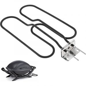 66631/65621 &Eacute;l&eacute;ments chauffants de rechange pour barbecue &eacute;lectrique Weber, compatible avec Weber Q140, Q1400, &eacute;l&eacute;ments chauffants Weber, acier