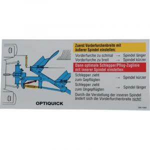 Autocollant LEMKEN 3904080