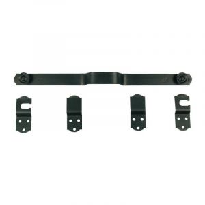 Torbel - Barre de sécurité pour volet 120cm cataphorèse noire – – 9235126