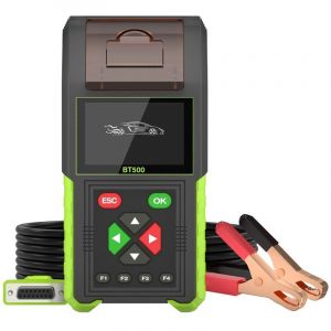 Testeur de batterie, testeur de batterie de voiture, testeur de relais, testeur de batterie de voiture avec imprimante, outil de diagnostic de