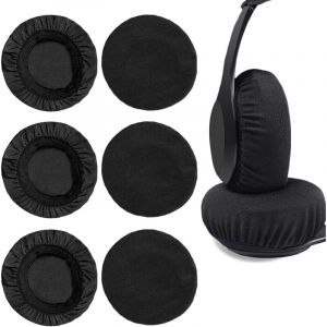6 Pi&egrave;ces Ecouteur Hygiene Couvre Ecouteurs, Housses de Casque Extensibles Lavables, Housse Casque Audio, Compatible avec Coussinets de 6 &agrave; 8 cm,
