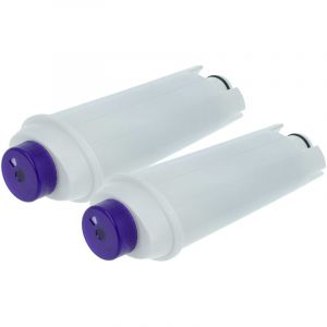2x Filtre &agrave; eau compatible avec DeLonghi ecam 25.462.B, ecam 25.462.S machine &agrave; caf&eacute; automatique, machine &agrave; expresso - Vhbw