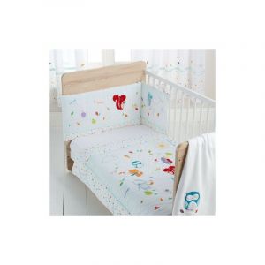 Silvercloud - Parure de lit bébé 3 pièces Amis de la Fôret