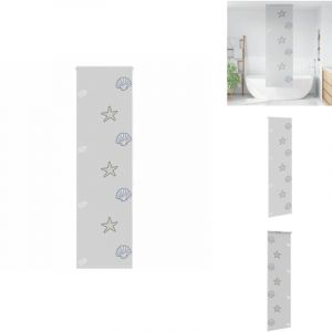 Vidaxl - Store enrouleur de douche 70x240 cm largeur du tissu 66 cm - Store Enrouleur De Douche - Stores Enrouleurs De Douche - Store De Douche