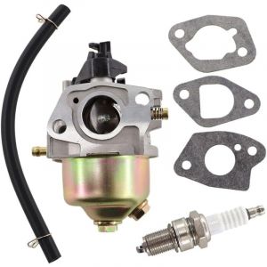 Carburateur avec joint et tuyau d'essence pour mtd Thorx 35 45 55 G&uuml;de Budget Fleurelle Einhell Variolux 1P61 1P65 1P70