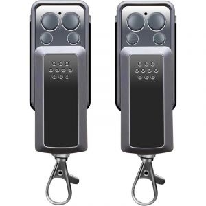 2 pour 114253 AVIDSEN T&eacute;l&eacute;commande Motorisation Portail Porte de Garage 433mhz