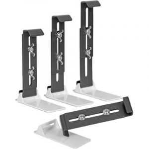 Supports pour Jardini&egrave;re De Fen&ecirc;tre - Support R&eacute;glable pour Bacs &Agrave; Fleurs 4 Pi&egrave;ces Support De Fond Renforc&eacute; pour Montage sur Rampe pour Terrasse