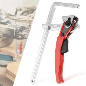 Dolaso - Serre Joint à Levier: Serre Joints Tout Acier avec Capacité de 160mm po et Profondeur de Gorge de 60mm po, Serre Joint à Serrage Rapide,