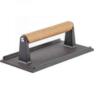 Presse &agrave; bacon en fonte, presse &agrave; griller, presse &agrave; steak et bacon pour hamburgers, presse &agrave; viande, hachoir &agrave; hamburgers, accessoire rectangulaire