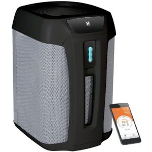 Zodiac &ndash; Pompe &agrave; chaleur de piscine 15.5 kW &ndash; Volume d'eau 110 m&sup3; &ndash; &Eacute;changeur en titane &ndash; Connectivit&eacute; Wi-Fi &ndash; Design compact pour espaces restreints