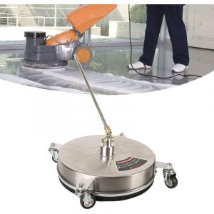 Nettoyeur Haute Pression de 15 Pouces, Nettoyeur de surface professionnel, nettoyeur haute pression 4000 psi avec 4 roues, raccord rapide 1/4 pouce,