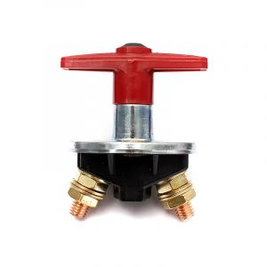 Interrupteur Coupure Isolateur Batterie Coupe Circuit,12V-60V 300A Batterie à clé Fixe Universelle de Voiture Déconnecter l'isolateur de Puissance