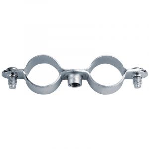 Profix - Collier Double acier zingu&eacute; - Pas 7x150 &Oslash;16 - Boite de 50