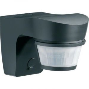 Hager EE831 d&eacute;tecteur de mouvement anthracite 200 degr&eacute;s