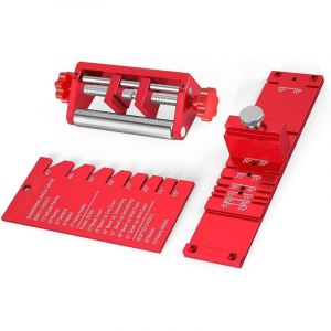 Guide D'aff&ucirc;tage am&eacute;lior&eacute; pour Ciseaux et Rabots, Kit D'aff&ucirc;tage de Burins, Gabarit D'aff&ucirc;tage de Burins en Alliage D'aluminium, Guide D'aff&ucirc;tage,