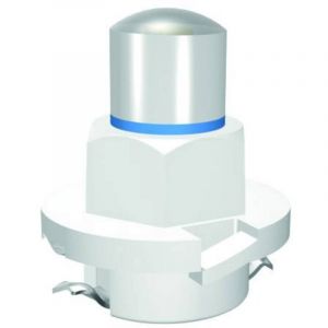 Signal Construct - MWTB8462 Voyant de signalisation led blanc B8.0-12 (ebsr/bax) similaire 12 v/ac, 12 v/dc 600 mcd