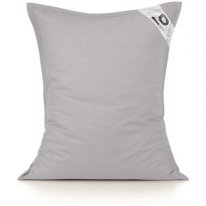 Housse pour Pouf Géant xl 120x80cm Intérieur et Extérieur - Gris galet