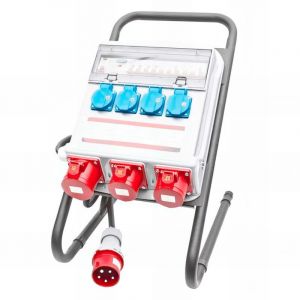 NM - Coffret électrique de chantier - 400V 32A - IP44 - 4 prises 230V