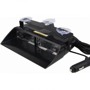 Balise Feu de Détresse Application de Loi Lumière Avertissement Stroboscope Clignotant Lampe D'urgence avec la ventouse Pour le toit/le tableau de