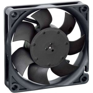 Ventilateur axial Ebm Papst 712F/2L-005 9292504005 12 v/dc 26 m&sup3;/h (l x l x h) 15 x 70 x 70 mm 1 pc(s) R581901