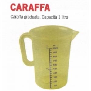 Pichet gradu&eacute; capacit&eacute; 1 litre m&eacute;lange d'huile essence tron&ccedil;onneuse d&eacute;broussailleuse