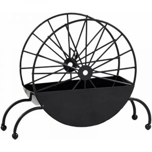 Support à Spirale pour Moustiques en Métal Porte Spirale Anti Moustique - Forme de Moulin à Vent Brûleur D'encens Support D'encens en Bois de Santal
