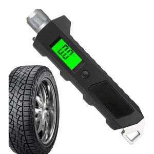 Manom&egrave;tre De Pression Des Pneus - Manom&egrave;tre &Eacute;lectronique Num&eacute;rique De Pression Des Pneus,R&eacute;tro&eacute;clairage Poign&eacute;e Antid&eacute;rapante 16 Bar pour Camion