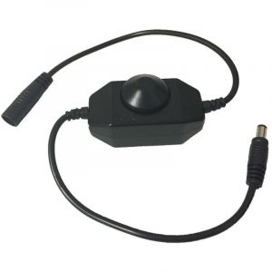 DC 12V-24V 3A LED Strip Dimmer Switch Contr&ocirc;leur Gradateur Bande LED COB Gradateur Rotatif Ruban LED SMD Commutateur Variateur Dimmable 5,5mm x 2,1mm