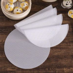 8 Pi&egrave;ces Feuilles Rondes de D&eacute;shydrateur de Silicone, Maille S&eacute;choir &Agrave; Fruits Tapis D&eacute;shydratant Antiadh&eacute;sif pour Fruits Feuille de Maille de Tapis