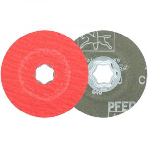 PFERD COMBICLICK Disque fibre &agrave; grain c&eacute;ramique D 100 mm CO-COOL50 pour acier inoxydable 25 pi&egrave;ces